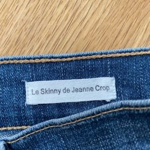 Frame Denim Jeans - FRAME Le Skinny de Jeanne crop jeans. Size 27 Frame Denim Jeans - FRAME Le Skinny de Jeanne crop jeans. Size 27